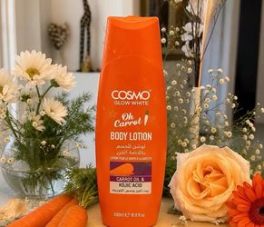 Body lotion brightening carrot oil
