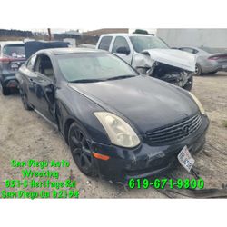 2007 Infinity G35 Coupe Parts Only