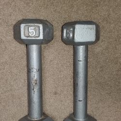 5 pound dumbbells