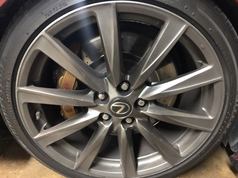 Lexus isf factory bbs wheels oem