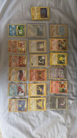 Lot of Rare Vintage Pokemon