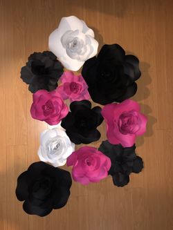 Paper flowers