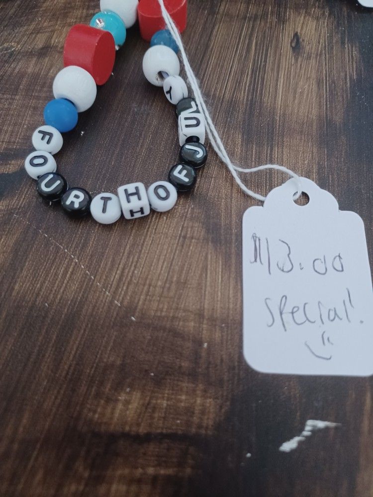 4th Of July Bracelet