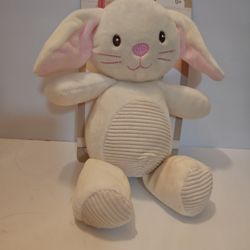 Kelly Baby 10" Plush Rattle Bunny 