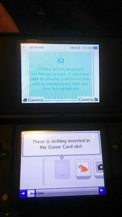 Nintendo dsi and 2 games