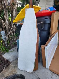 Antique ironing board