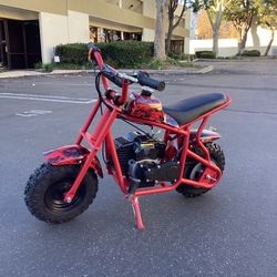50 CC Mini Dirt Bike Gas Powered Motorcycle, Off Road Trail Bike, Max Load 165 lbs, Up to 20 MPH 