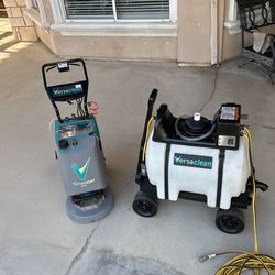 Carpet Cleaner And Portable Water Tank. Versaclean System