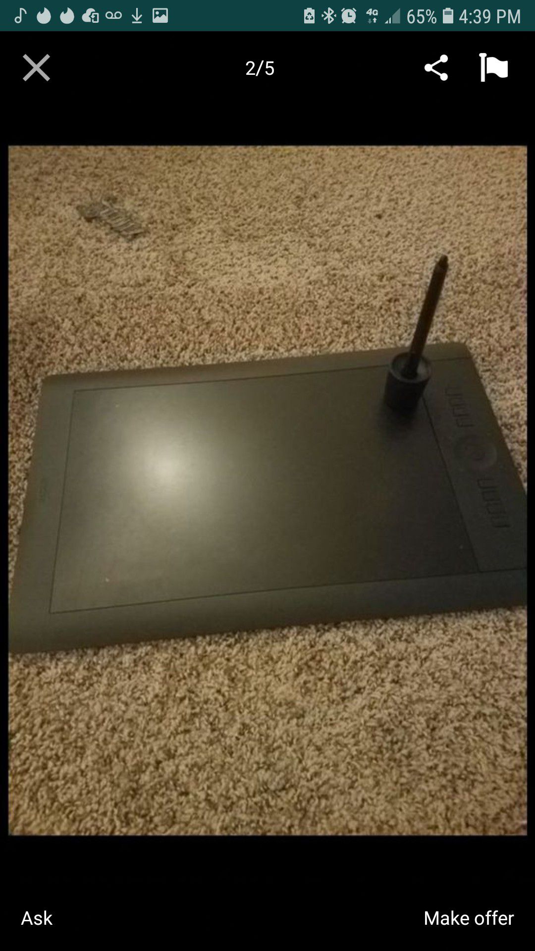 Wacom intuos pro large tablet