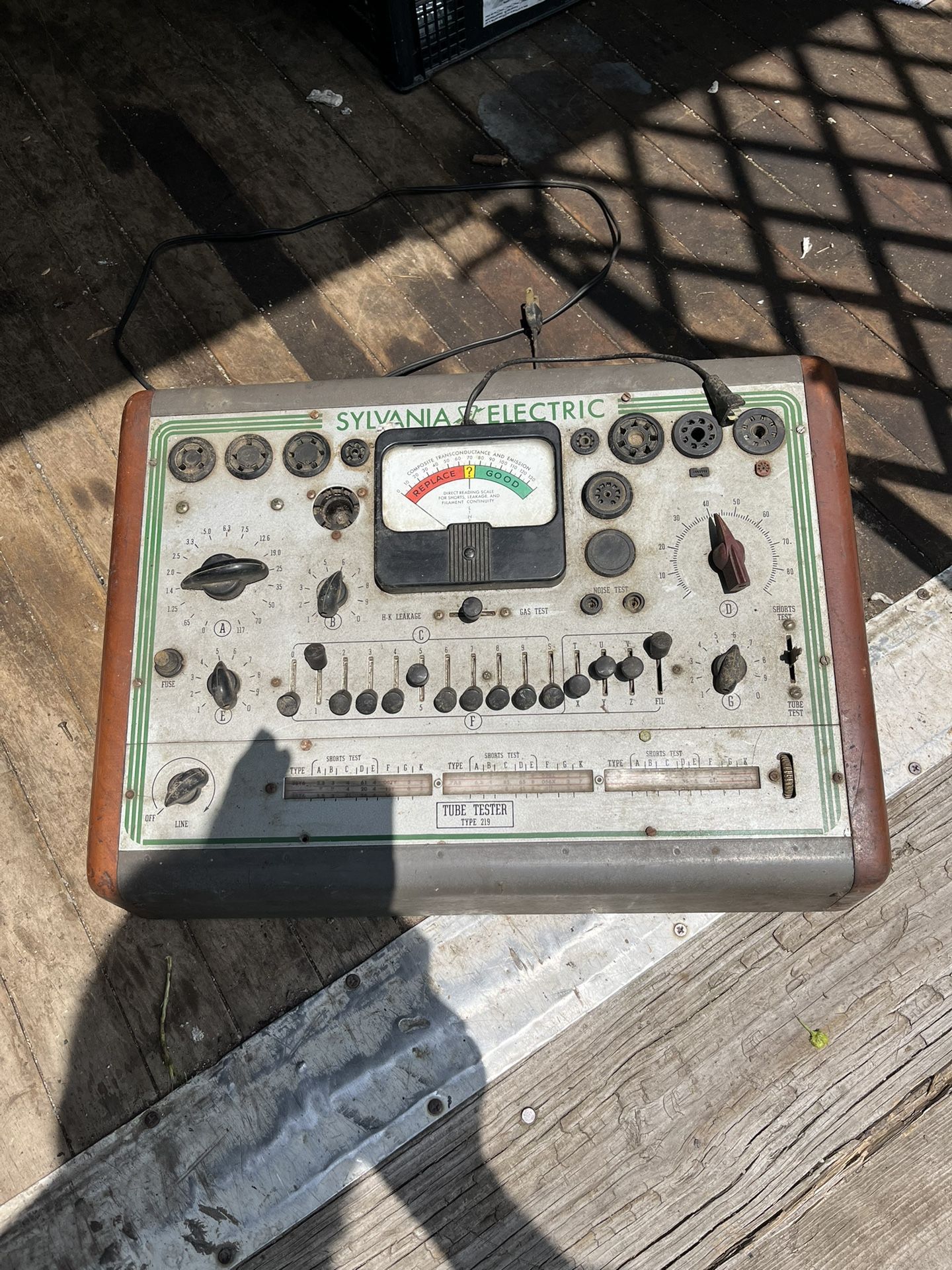 1950’s Tube Tester type 219