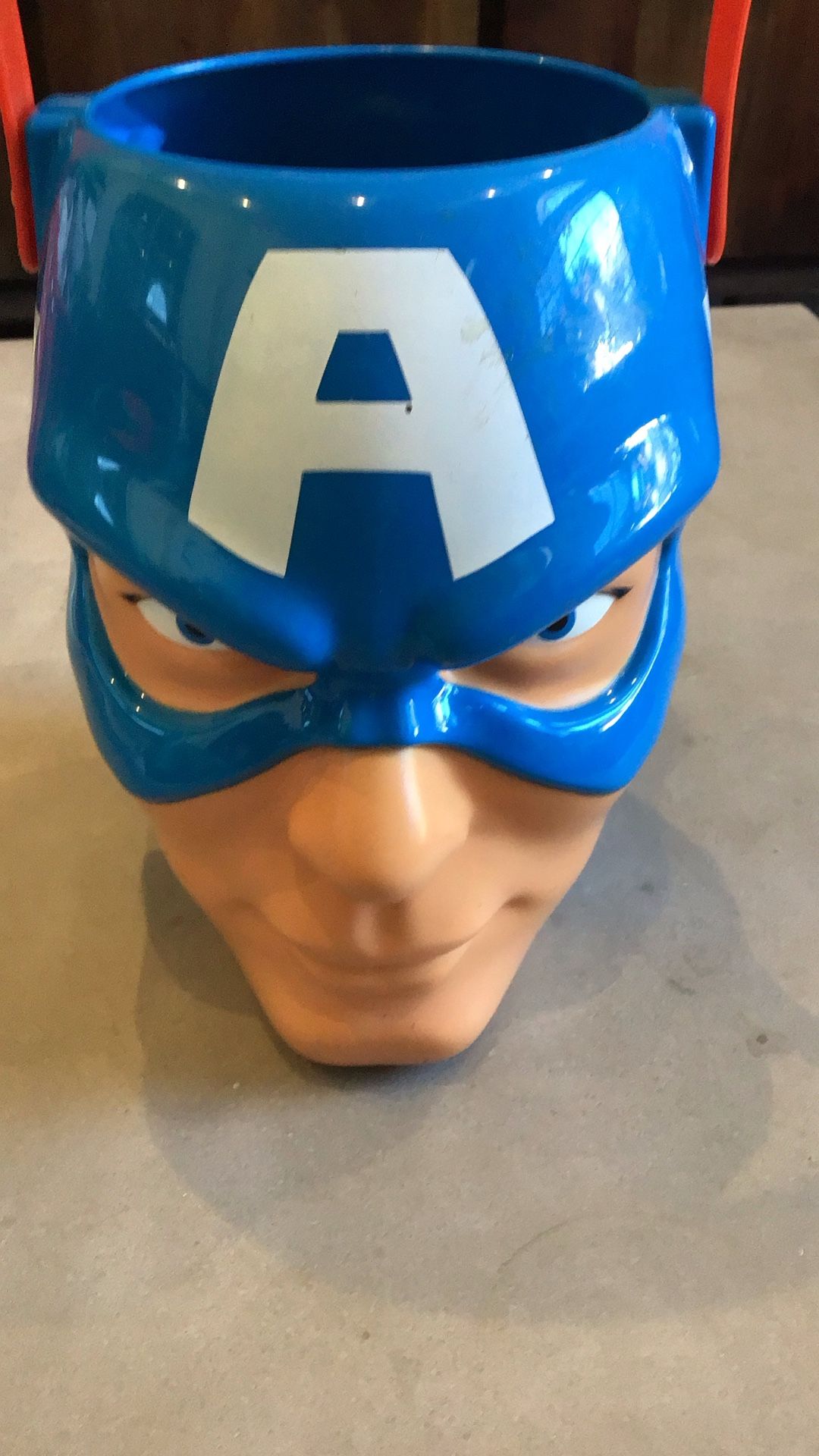 Captain America Bucket Halloween Marvel 
