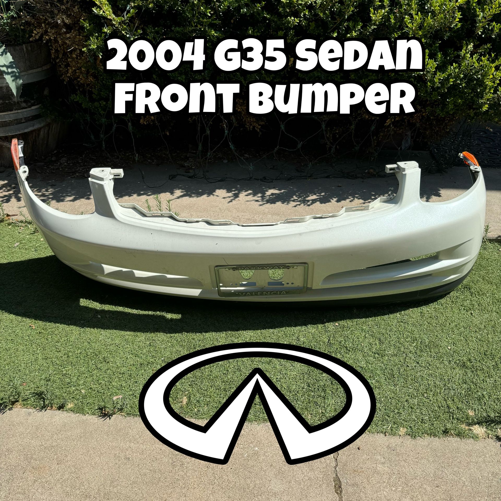 2004 G35 Sedan Bumper (g35 front bumper)