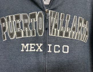 Hoodie - Puerto Vallarta - Mexico - Large - Full Zip