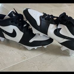 Air Jordan 1 Low Edge Cleats Size 9