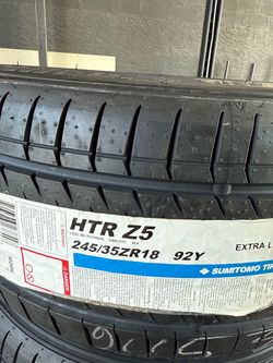 2 new tires 245/35zr18 llantas nuevas 245 35 18