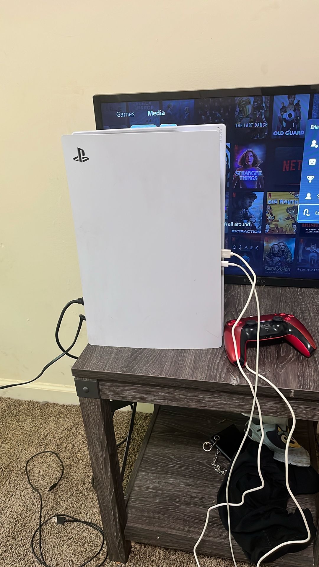 PS5 With 1 Controller Used But Still Like new