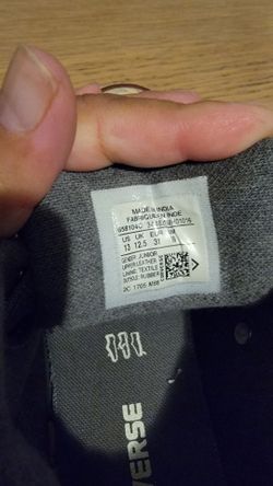 Converse Junior Sneakers US 13 / EUR 31