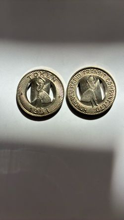 Very SCARCE 1951 “HULA GIRL” Transit Tokens