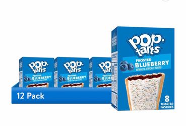 12 Pack Blueberry Poptarts