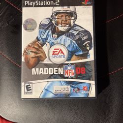 Madden 08 (ps2)