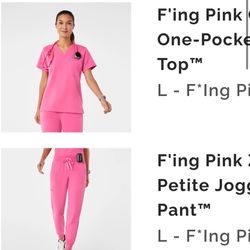 Figs Scrubs Large Petite 