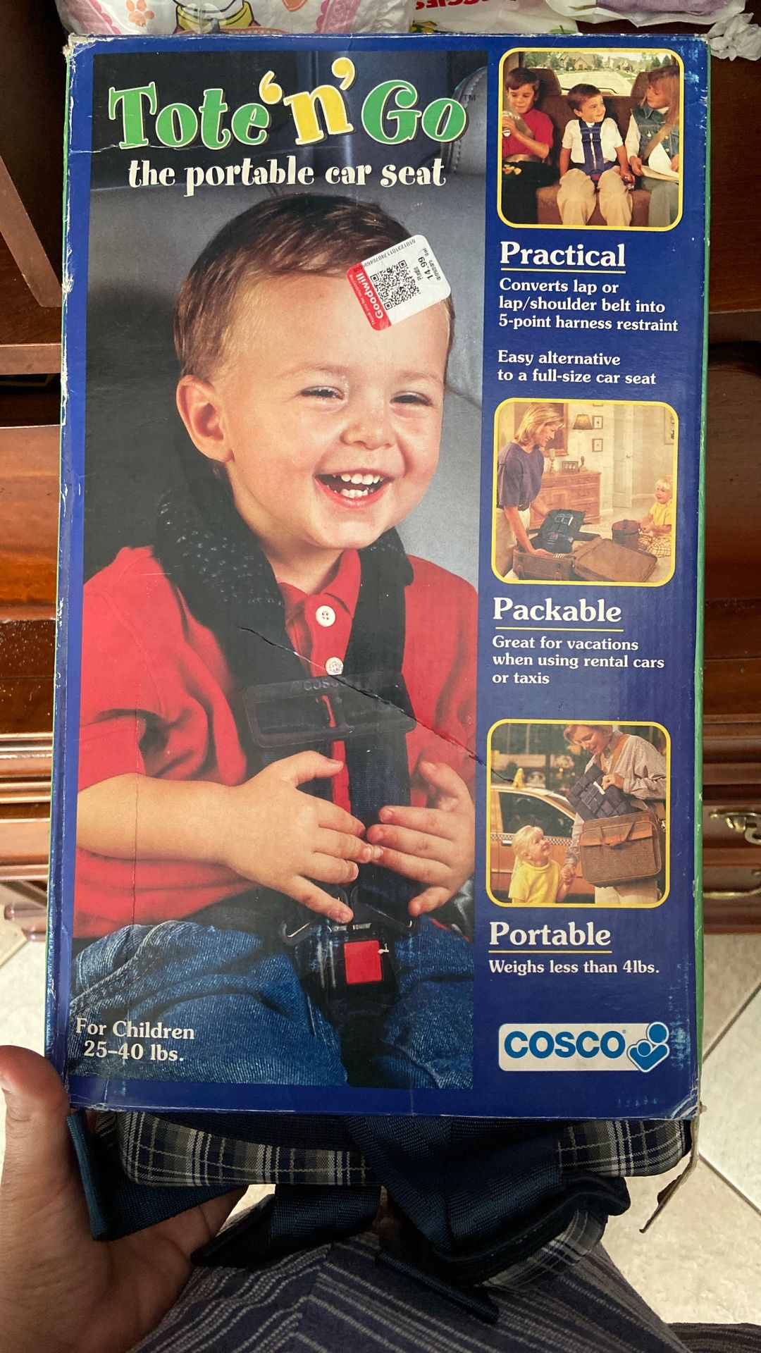 Portable Car Seat