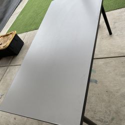 OFFICE DEAK HEAVY DUTY AND CART ALL IKEA