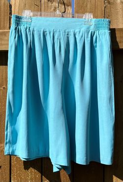 Vintage Teal August Max Woman Shorts Sz. 20