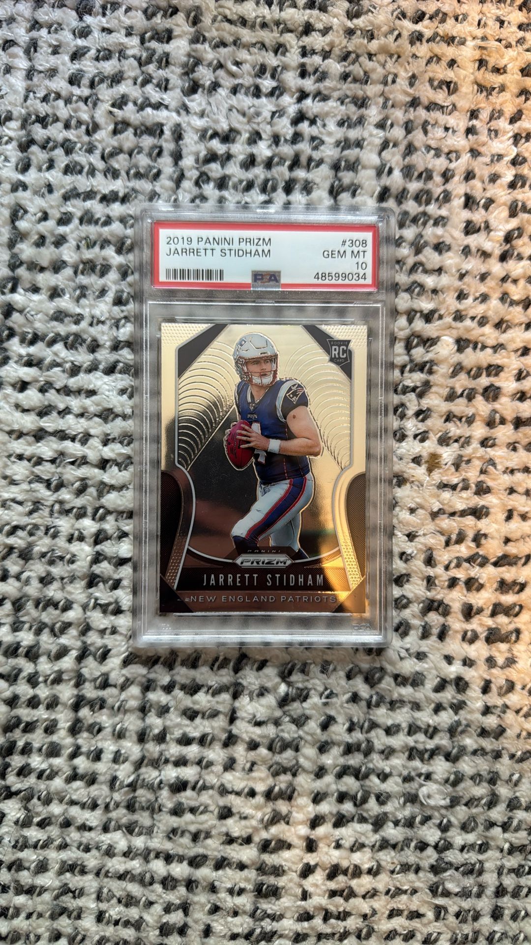 Jarrett Stidham Rookie Card PSA 10