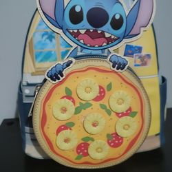 Loungefly Disney Lilo And Stitch Stitch With Pizza