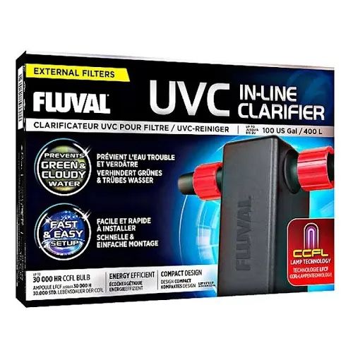 Fluval UVC In-Line Clarifier, NEW!