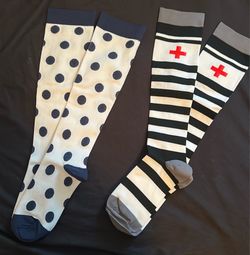 Healthcare compression socks