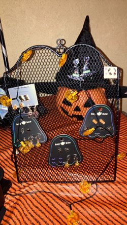 Hey Boo Halloween Earring Sets