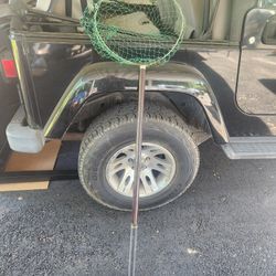 Vintage Callapsable Fishing Net