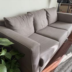 Grey/Gray 3-seat Couch