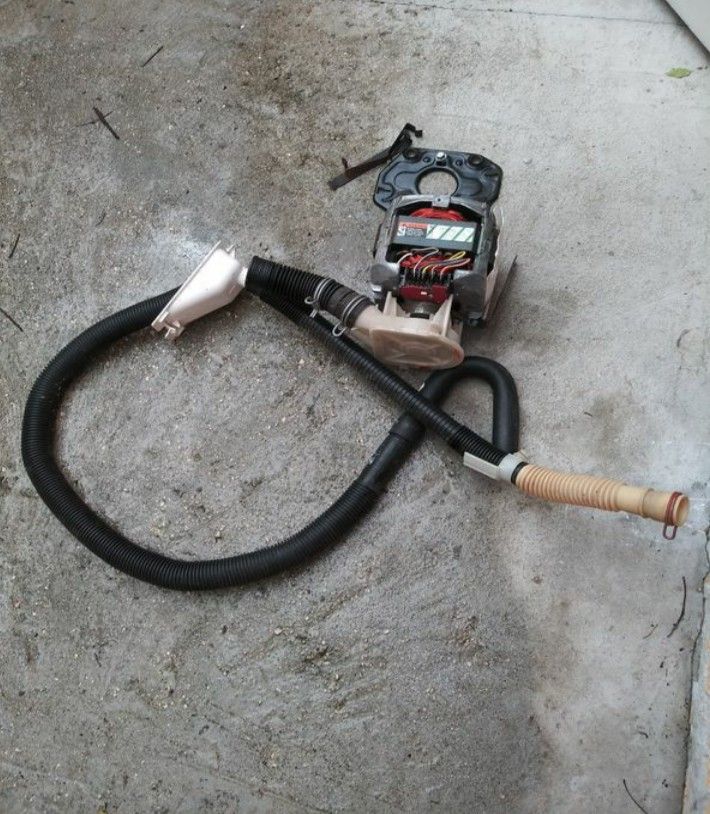 Whirlpool washing machine full motor and pump assembly