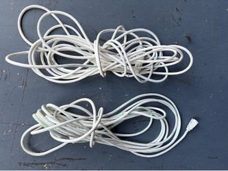 Two 40’ extension cords.