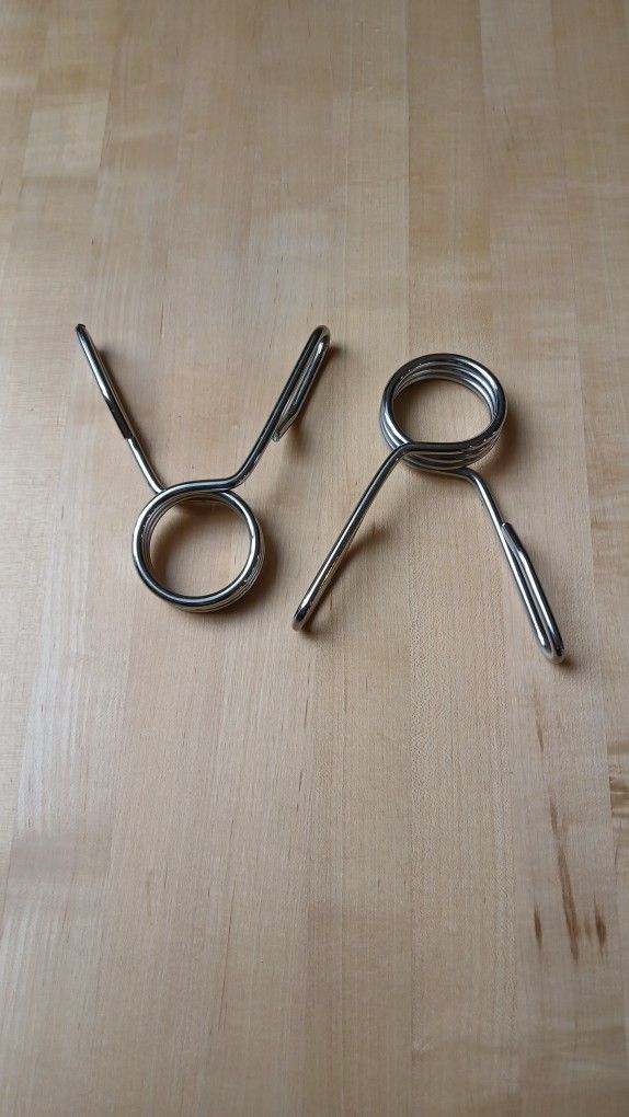Set Of Olympic Spring Clamps