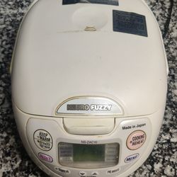 Zojirushi Neuro Fuzzy Rice Cooker NS-ZAC10 (Made In Japan) Works