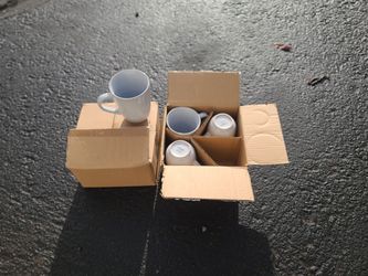 Coffee Mugs (8) (brand new)
