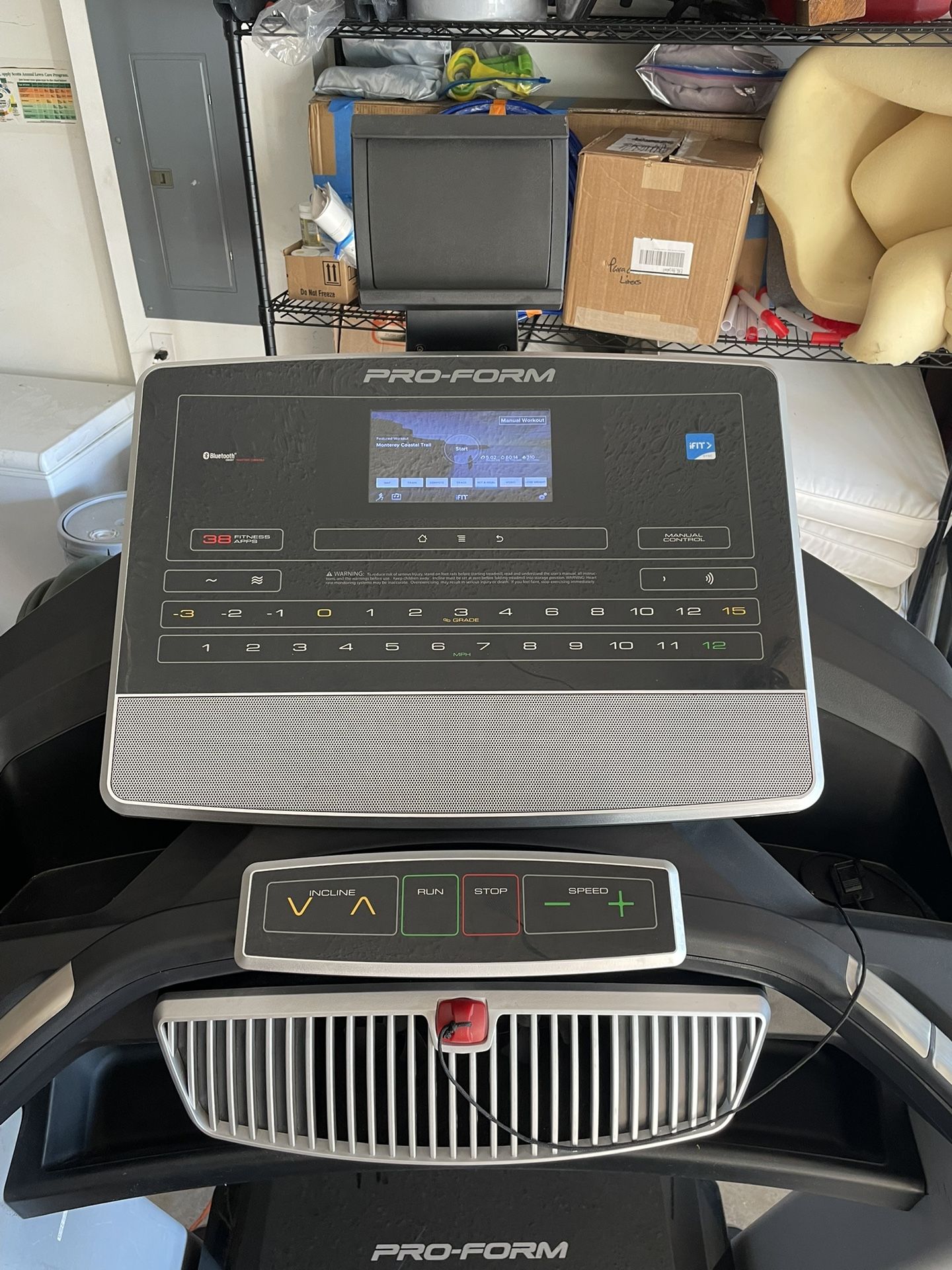 Pro Form 5000 with bluetooth iFIT