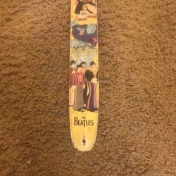 Beetles Used Guitar Strap 