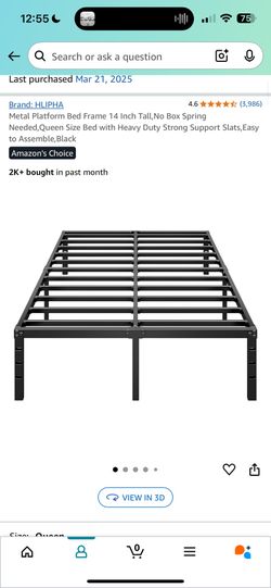 queen bed frame for sale