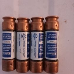 4 Edison 250Vac 40 AMP Fuse