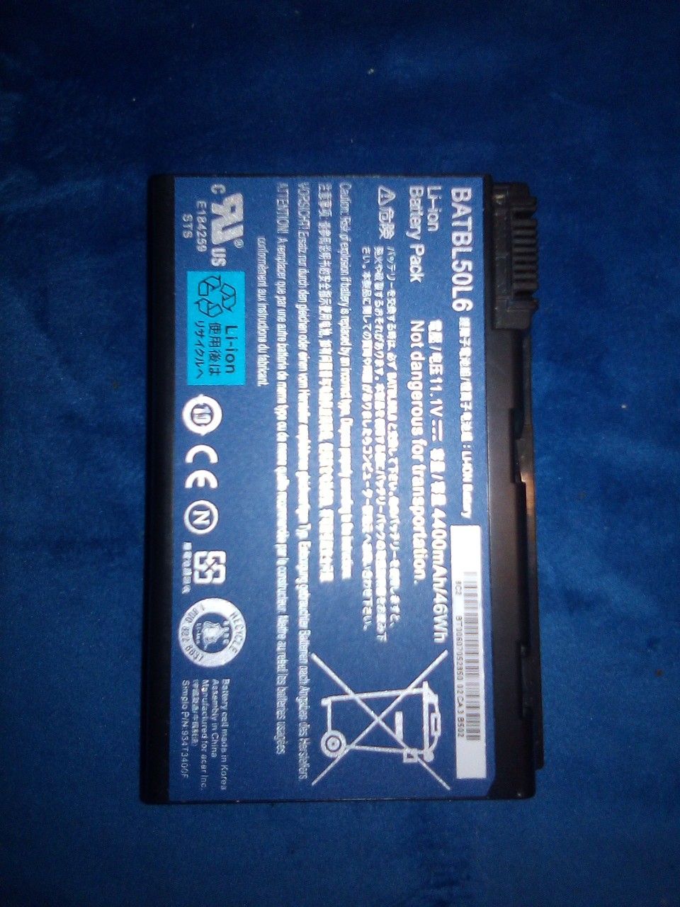 BATBL50L6 notebook battery