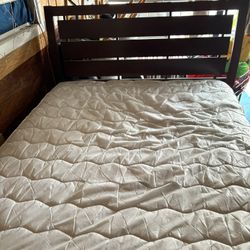 Colchón Con Base Incluida Y Cabezera