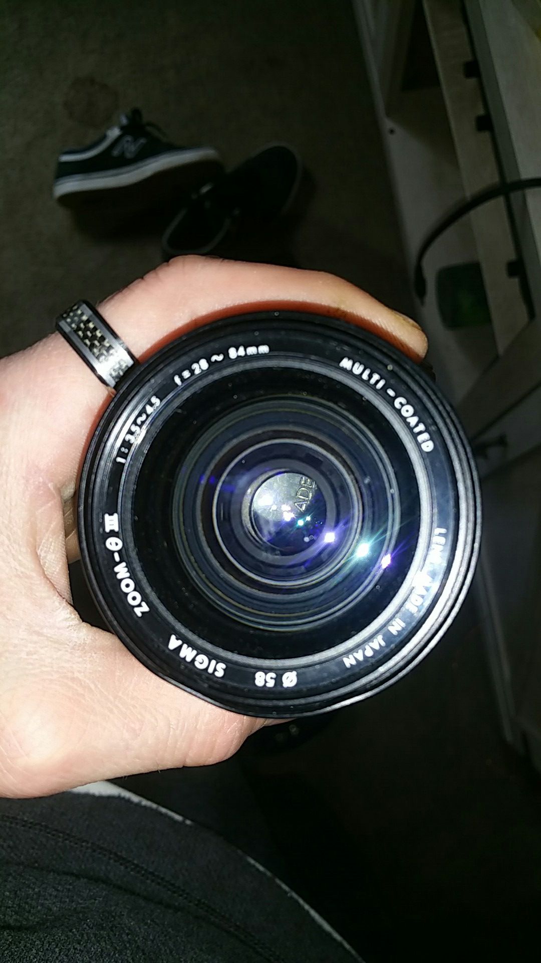 Canon multi coated lense