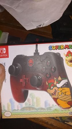 Nintendo switch Bowser wired controller (MISSING WIRE)