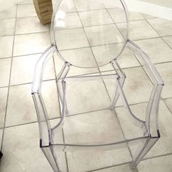 Clear Arm Chair
