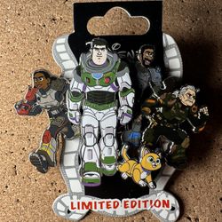 Disney DSSH Pixar Lightyear Buzz Izzy Sox Cluster Pin LE 400 Toy Story 